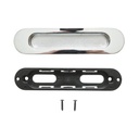 Maner usa glisanta cromat incastrat tip scoica 36x150mm