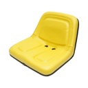 Scaun tractor galben John Deere 320x490x320mm cod OEM TY15863, AM117924, B1AM117924, B1TY15863, AM103284, AM105898, AM39582, ET12564, MG675408, MG861683, TY15863, AM39582,
