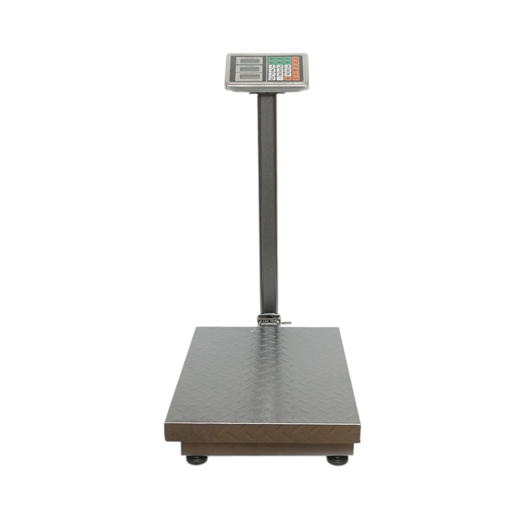 Cantar electronic de podea 700kg tip platforma 600x450mm cu brat pliabil, afisaj LCD