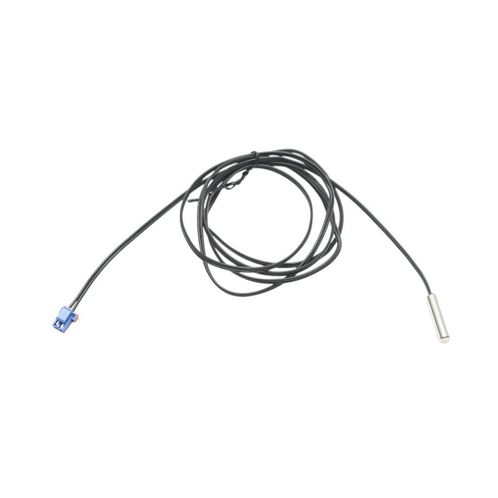 Senzor temperatura frigider auto NTC 10K B3950, sonda metalica etansata, mufa XH2.54-2P
