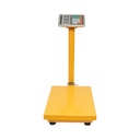 Cantar electronic de podea 350kg tip platforma 500x400mm cu brat pliabil, afisaj LCD