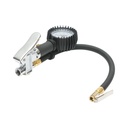 Pistol umflat roti cu furtun si manometru mecanic 0-15 bar