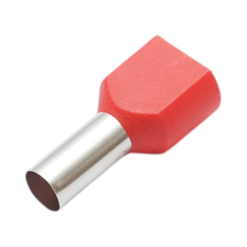 [AMAT6-127045] Pini terminali electrici dubli izolati 2x10mm²/14mm TE1014 Longroad