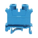 Clema de sir pe sina DIN 10mm² 76A 1000V albastra UK10N Longroad