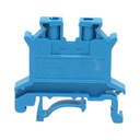 Clema de sir pe sina DIN 2.5mm² 24A 690V UK2.5B albastra Longroad