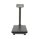 Cantar electronic de podea 350kg tip platforma 500x400mm cu brat pliabil, afisaj LCD