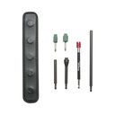 Set freza curatare locas valva janta auto tubeless 7 piese