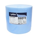 Rola lavete industriale 3 straturi hartie albastra 36x36cm Celtex Superblue 1000 portii/rola 59573