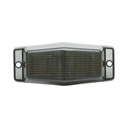 Lampa gabarit grila fata LED 24V galben fumuriu 24 LED-uri 135x60x40mm