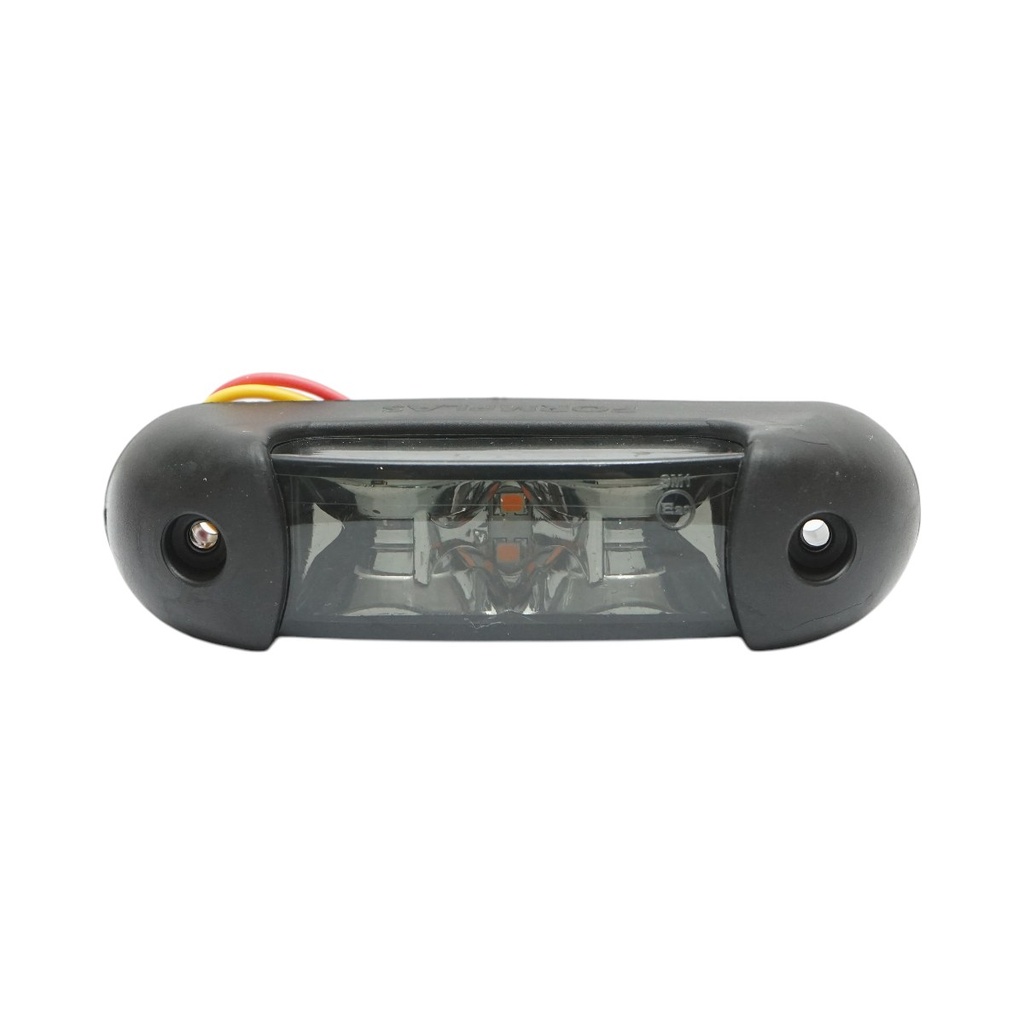 Lampa pozitie laterala LED 12-24V alb-galben-rosu fumuriu 110x32x28mm