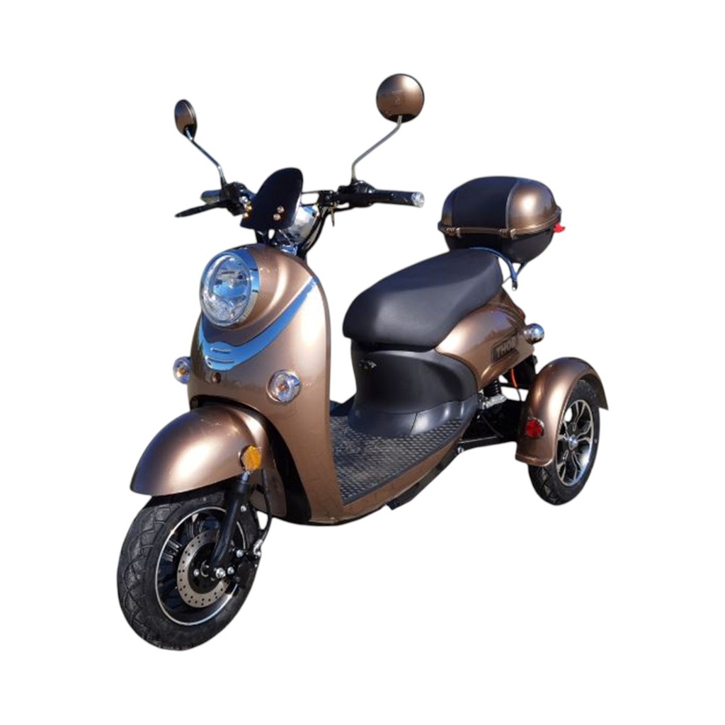 Triciclu electric Thor Spyder maro 800W 60V20Ah