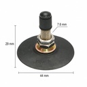 Valva camera de aer aplicata TR4 cu palarie mare 44mm