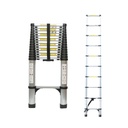 Scara telescopica aluminiu 6.2m, 16 trepte antiderapante, sarcina maxima 150kg
