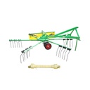 Grebla rotativa tip paianjen cu 6 brate, latime de lucru 2.80m, putere necesara 20-80CP 225kg THOR