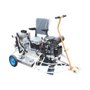 Masina de finisat beton cu dublu rotor, motor Honda GX690 22.4CP, diametru lucru 1920mm, 8 palete, discuri flotor 800mm incluse