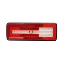 Lampa stop spate LED universala 12V/24V cu 6 functii 220x80x24.5mm IP67