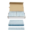Contragreutati autoadezive zincate echilibrare roti Fe 60g (5gx12 buc) 100 benzi/cutie