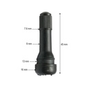 Valva roata tubeless premium EPDM TR438 45mm