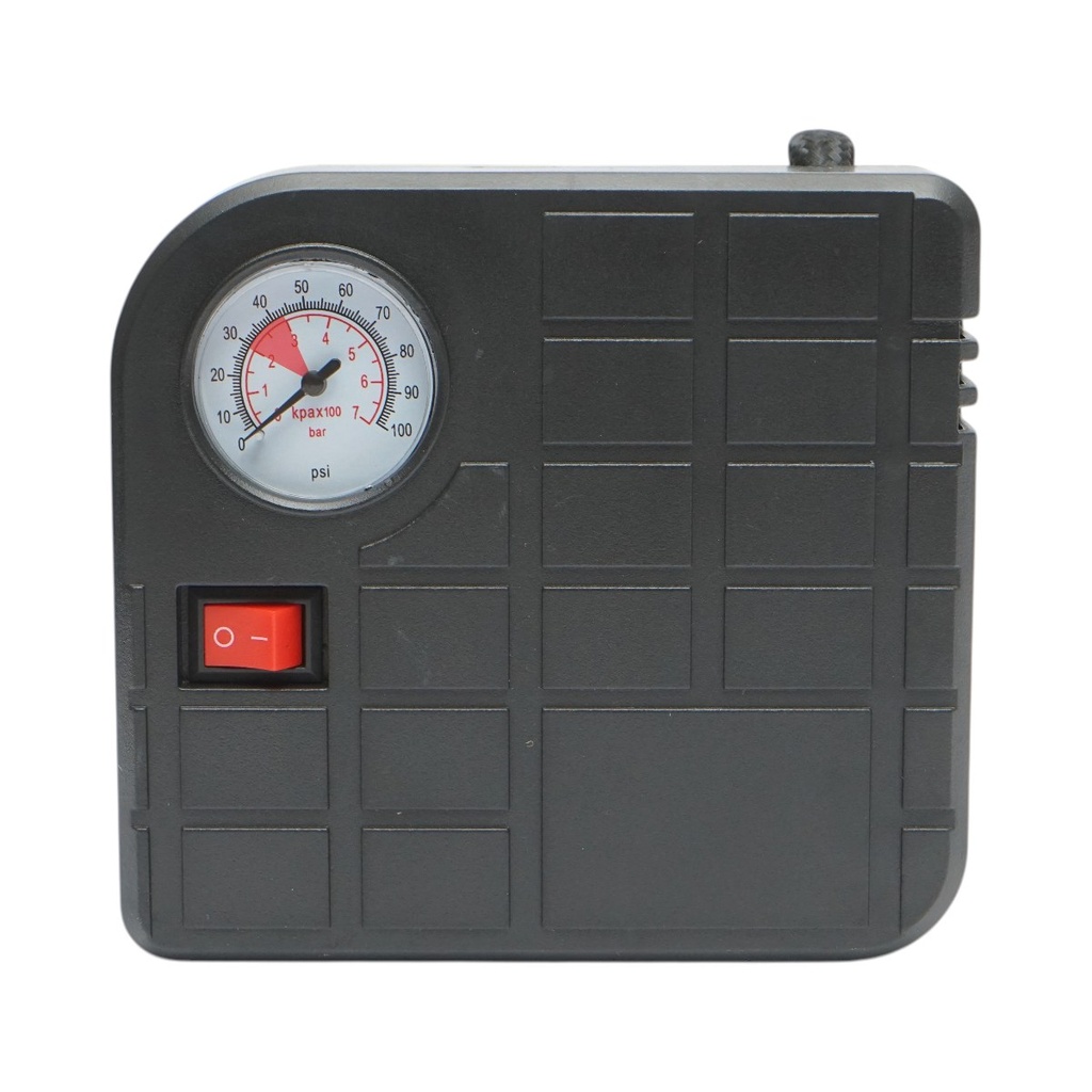 Compresor aer umflat roti 12V, 100PSI, cablu 2.8m, alimentare priza bricheta auto