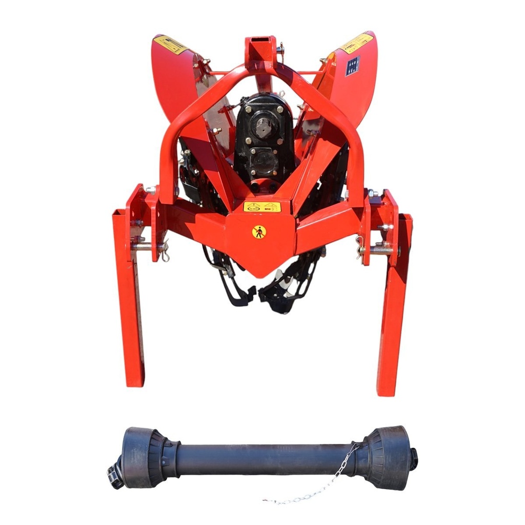 Masina de sapat santuri 350-450mm, adancime 350-450mm pentru tractor 50-80CP, cardan inclus