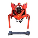 Masina de sapat santuri 350-450mm, adancime 350-450mm pentru tractor 50-80CP, cardan inclus