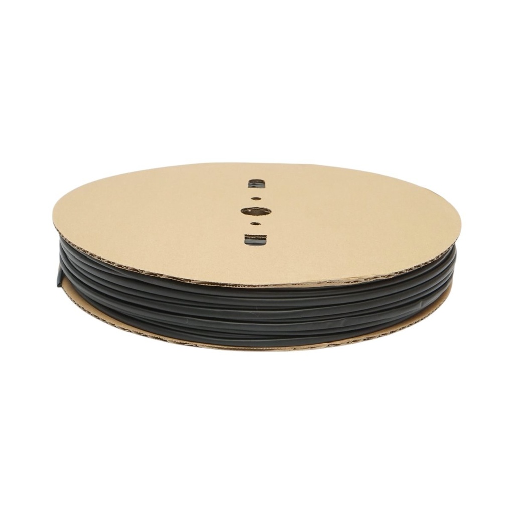 Tub termocontractabil 5mm negru 200m/rola