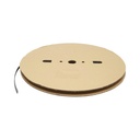 Tub termocontractabil 9mm negru 100m/rola