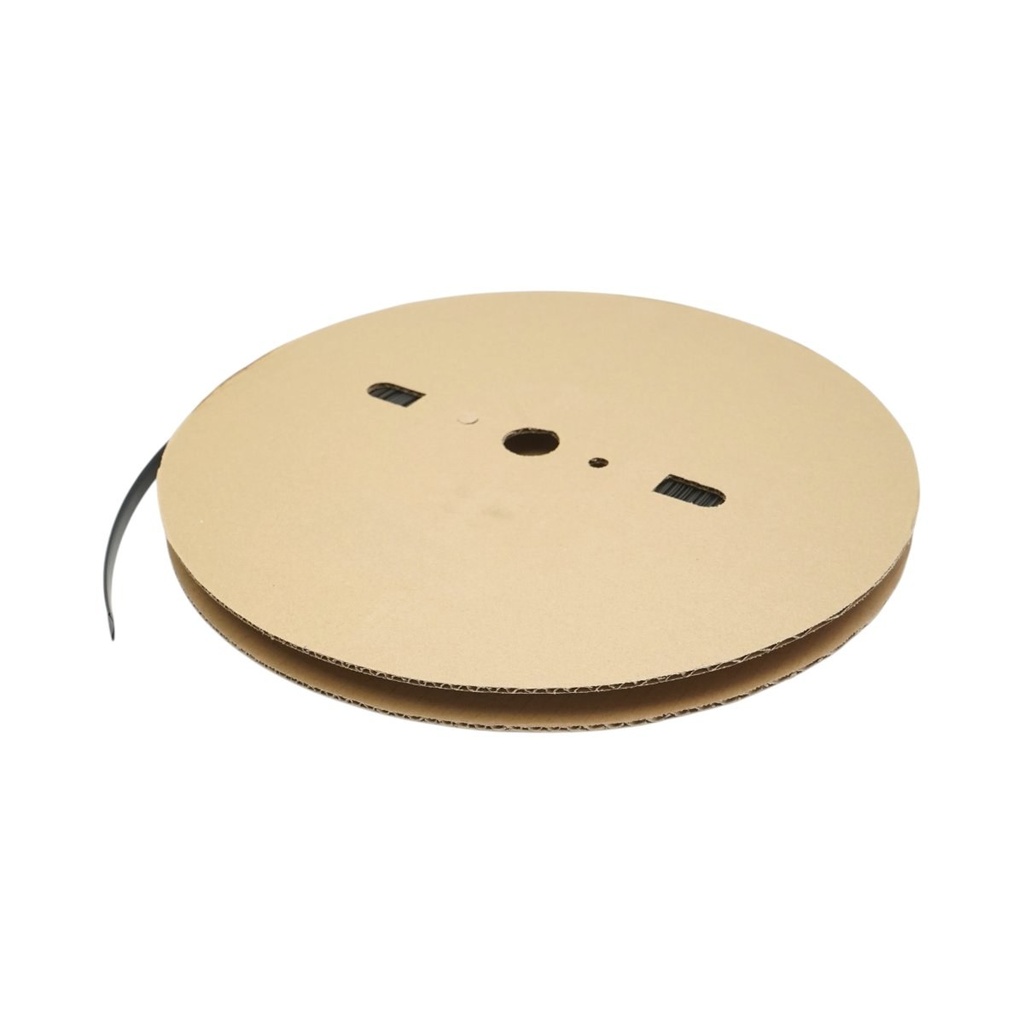 Tub termocontractabil 11mm negru 100m/rola
