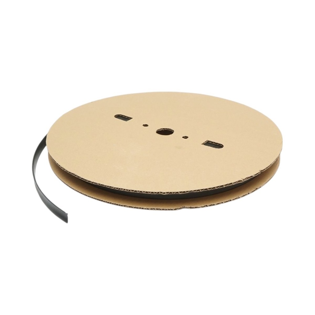 Tub termocontractabil 13mm negru 100m/rola