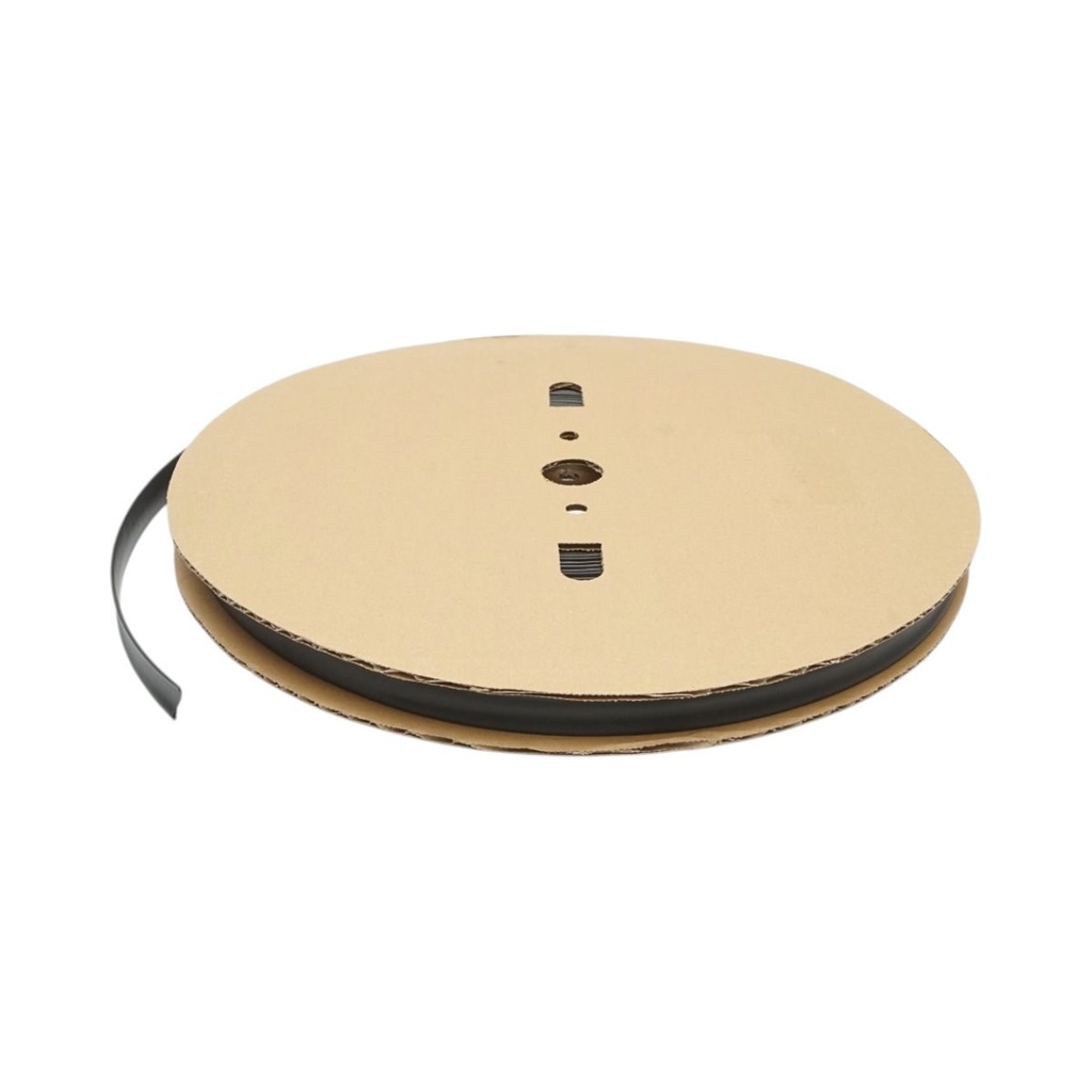 Tub termocontractabil 14mm negru 100m/rola
