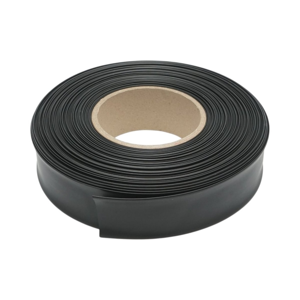 Tub termocontractabil 35mm negru 50m/rola