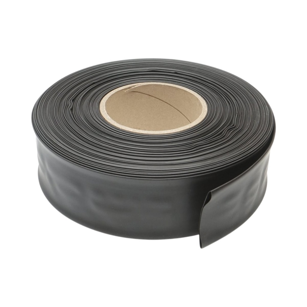 Tub termocontractabil 50mm negru 50m/rola