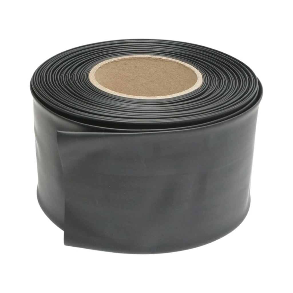 Tub termocontractabil 90mm negru 25m/rola