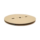 Tub termocontractabil 7mm negru 100m/rola