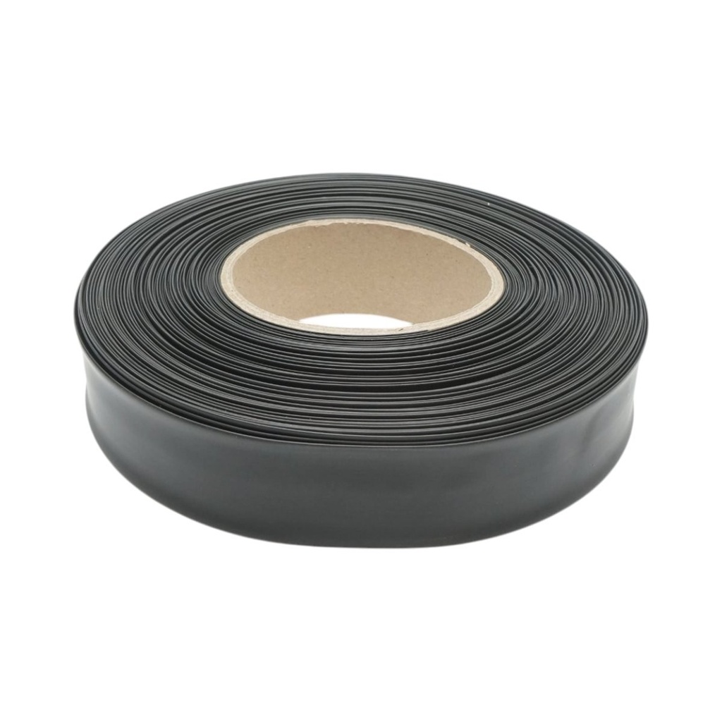 Tub termocontractabil 30mm negru 50m/rola
