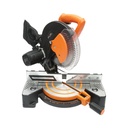 Fierastrau circular stationar profesional 1800W, 220V, disc 255mm 60T, taiere inclinata 45°, 5500 r/min, sac colectare