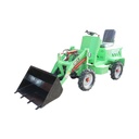 Mini incarcator frontal electric articulat 4x4, 2 motoare brushless 2200W, baterie 60V/70Ah, capacitate ridicare 400kg, latime cupa 1000mm THOR