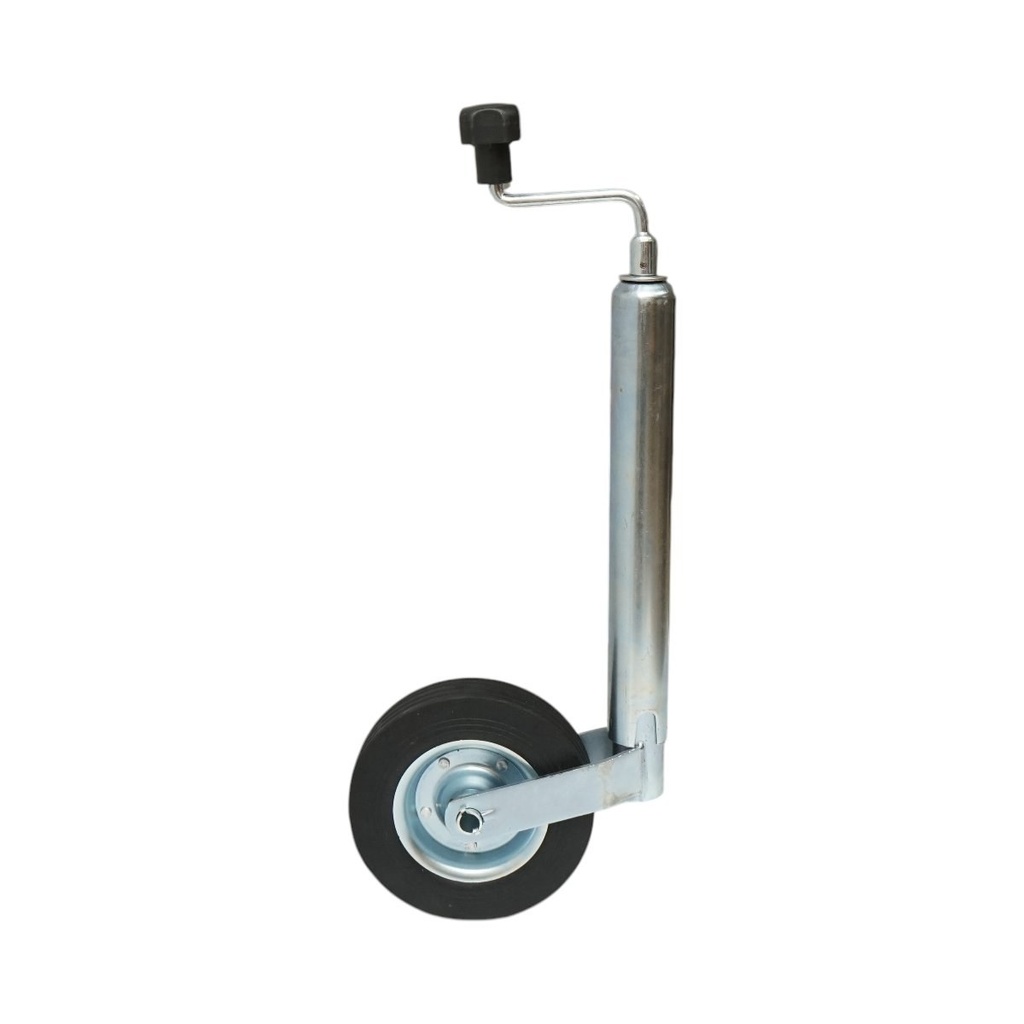 Roata de sprijin remorca 200x50mm, diametru tub 48mm, reglabila 650-800mm, sarcina maxima 136kg