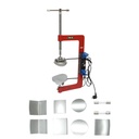 Dispozitiv electric vulcanizare anvelope la cald 2x500W, 220V, 7 adaptoare aluminiu, temperatura reglabila 0-180°C THOR