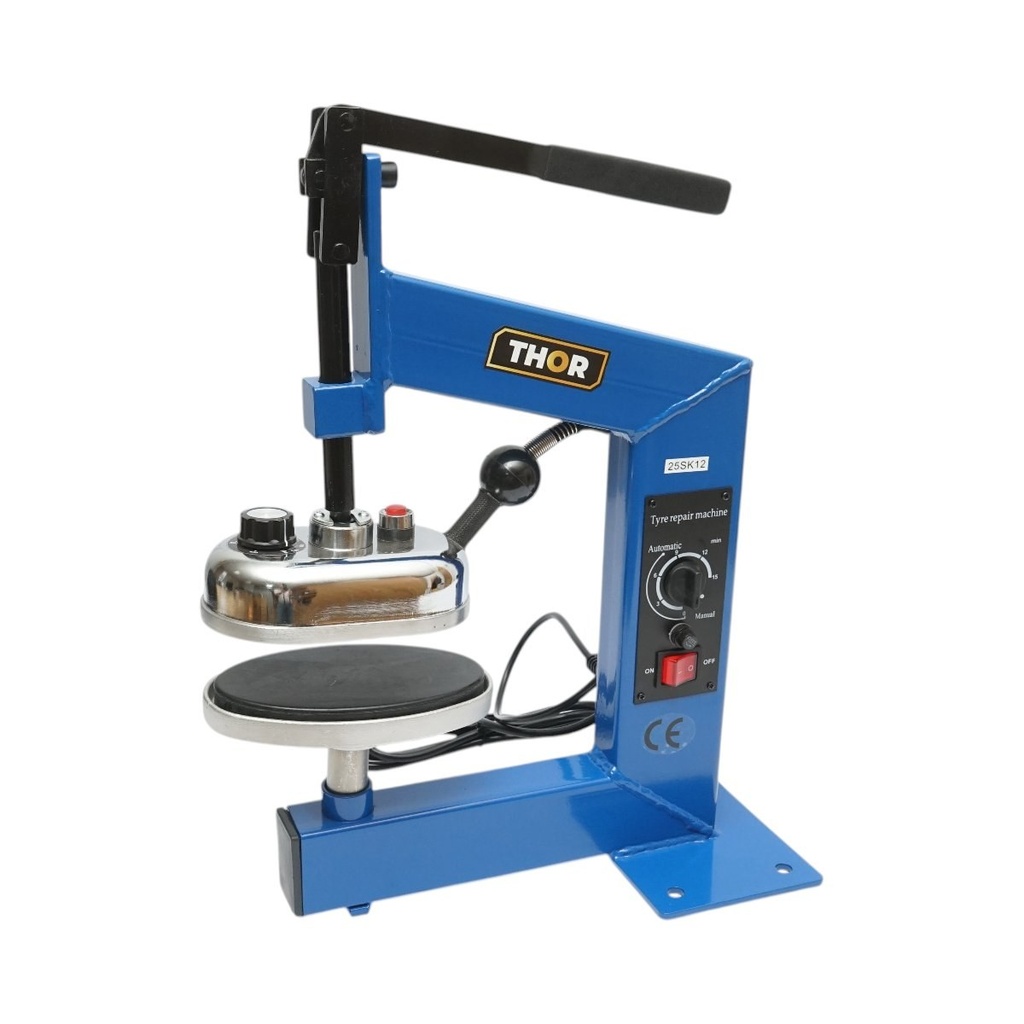 Dispozitiv electric vulcanizare anvelope la cald 500W, 220V, mod automat/manual, temperatura reglabila 120-195°C THOR