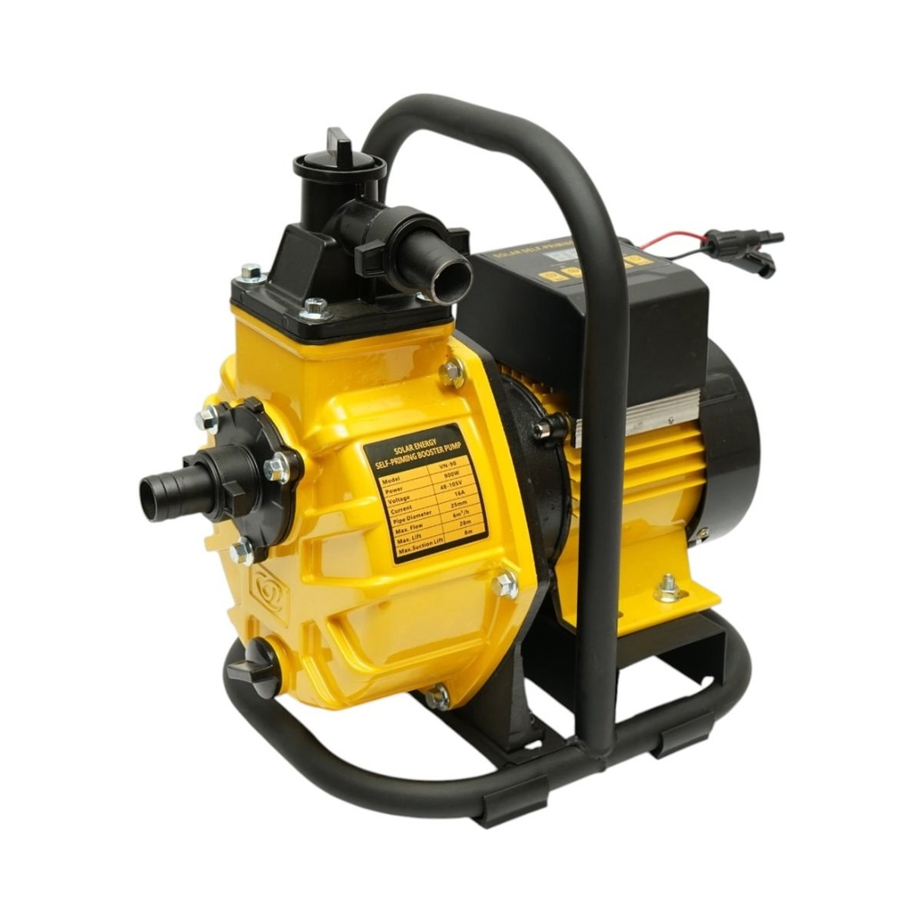 Pompa apa solara autoamorsanta automata booster 900W, 48-105V, 1 tol, debit 6 m3/h, adancime aspiratie 8m, inaltime pompare 28m pentru irigatii