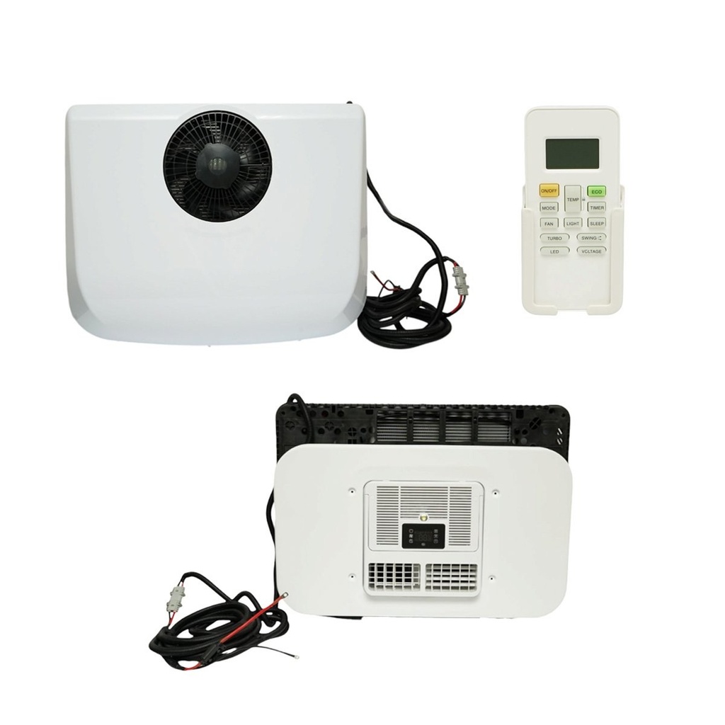 Clima stationara utilaje industriale AC universala 12V, 1800W, 6200 BTU cu telecomanda