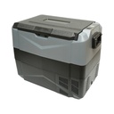 Frigider auto 45L cu compresor 12V-24V-220V, 60W, afisaj LCD, zona dubla de racire, USB 630x390x490mm