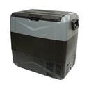 Frigider auto 55L cu compresor 12V-24V-220V, 60W, afisaj LCD, zona dubla de racire, USB 630x390x590mm