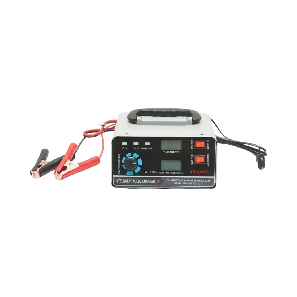 Redresor incarcator smart digital baterie 12V/24V, 400W, 30A, Li-ion, Plumb Acid, AGM, WET, SLA, functie reparare inteligenta, protectii multiple
