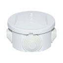 Doza derivatie rotunda aparenta 4 intrari 50x50mm IP55