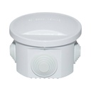 Doza derivatie rotunda aparenta 4 intrari 80x50mm IP55