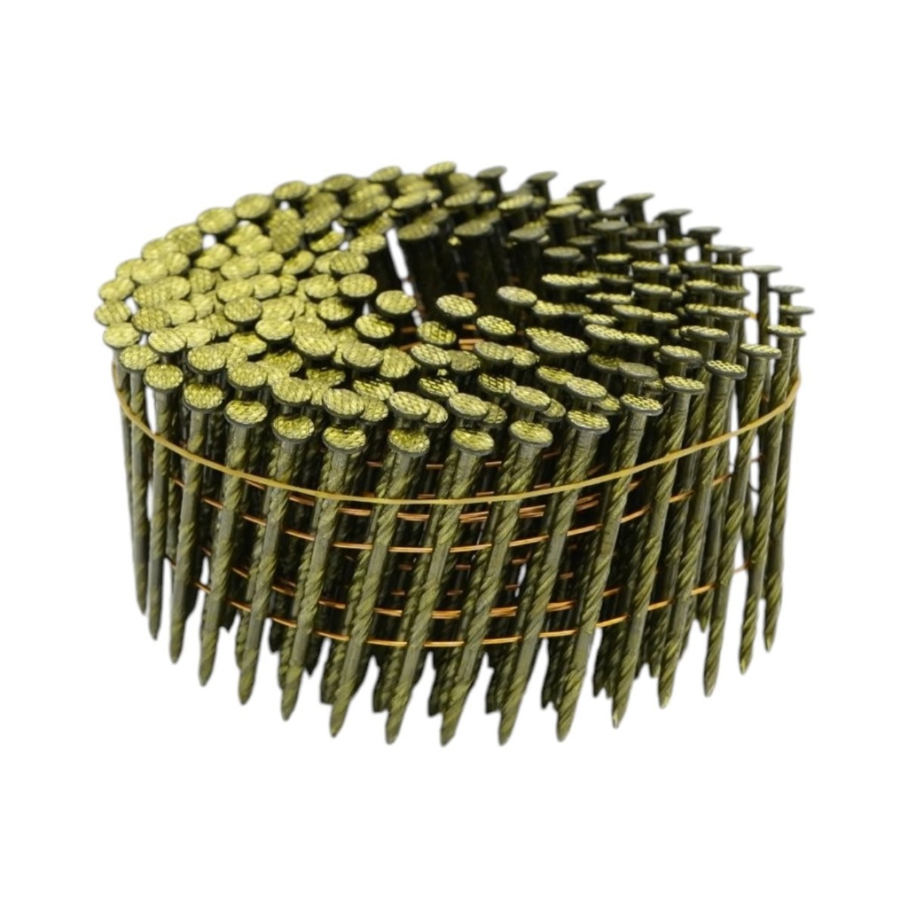 Set 9000 cuie constructii pe tambur 2.6x57mm inelate 300 buc/rola, 30 role/cutie