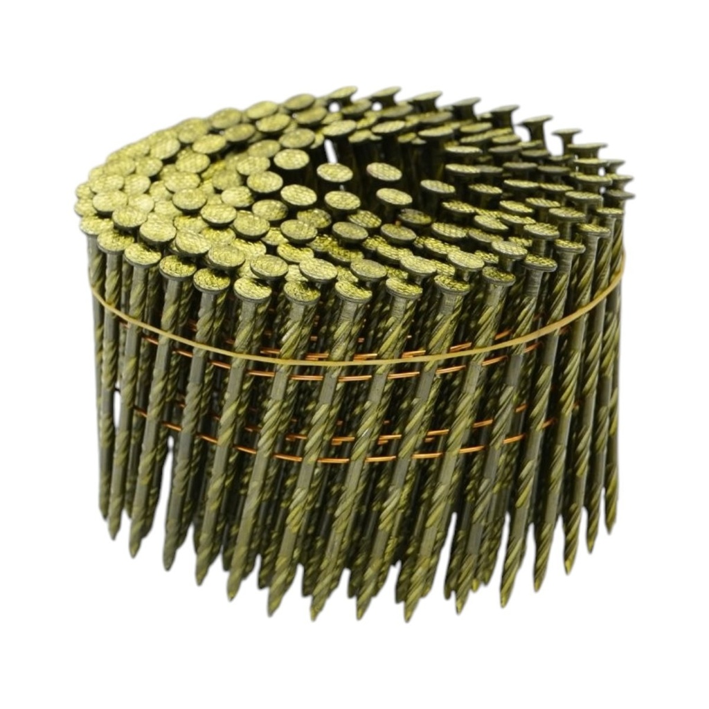 Set 7200 cuie constructii pe tambur 2.9x70mm inelate 240 buc/rola, 30 role/cutie