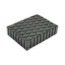 Tampon cauciuc pentru elevator auto mobil tip foarfeca 160x120x40mm